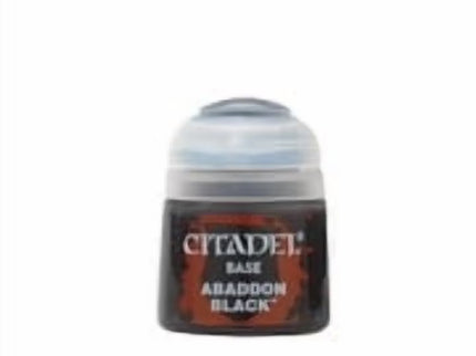 Citadel Base Paint: Abaddon Black (12Ml)