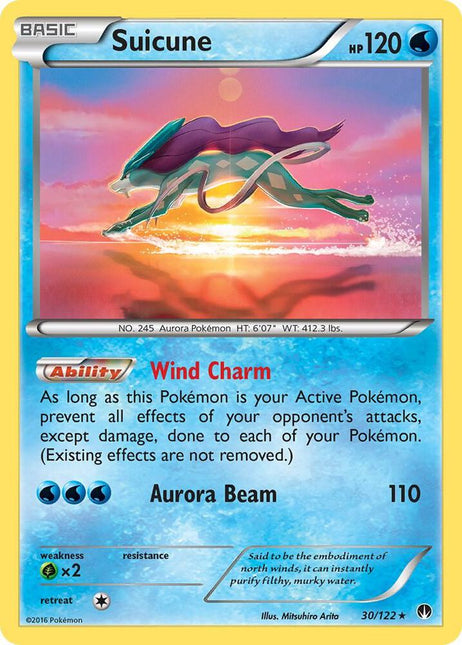 Suicune XY BREAKpoint - Holofoil