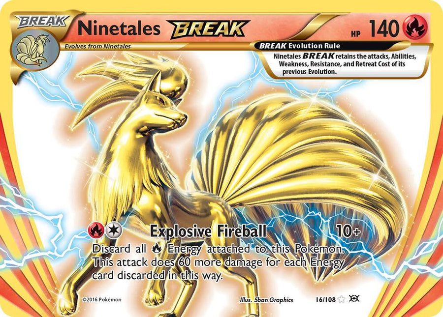 Ninetales TURBO - XY - Evoluciones - Holofoil