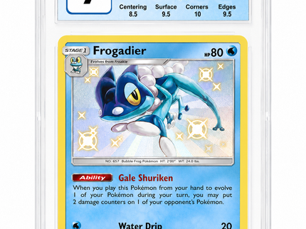 Frogadier - Destinos Ocultos: Bóveda Brillante CGC 9 - Holofoil