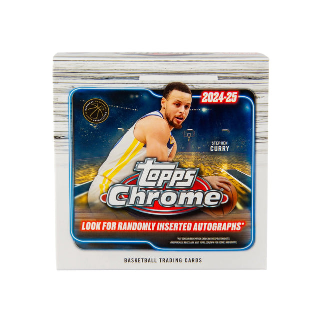 2024-25  CHROME Basketball Trading Cards Mega Box