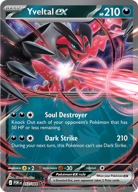 Yveltal ex #53 Orden Perfecto (POR) - Holofoil