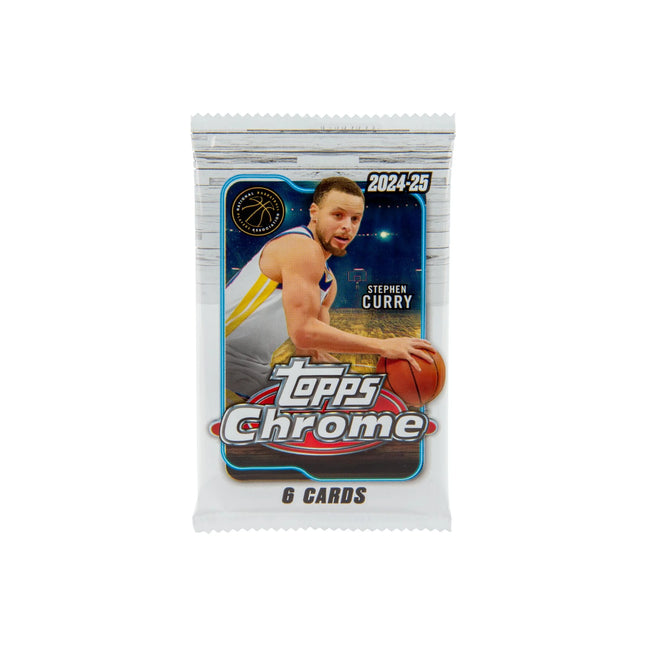 2024-25  CHROME Basketball Trading Cards Mega Box