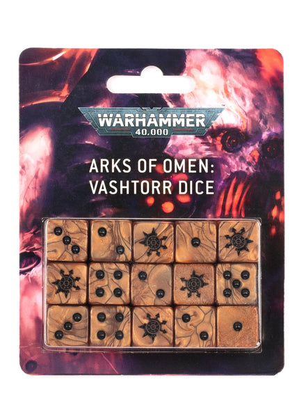 Warhammer 40K Arks of Omen: Vashtorr Dice