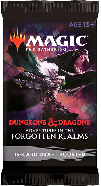 Magic: the Gathering Adventures in the Forgotten Realms Draft Booster Pack - 15 Cards