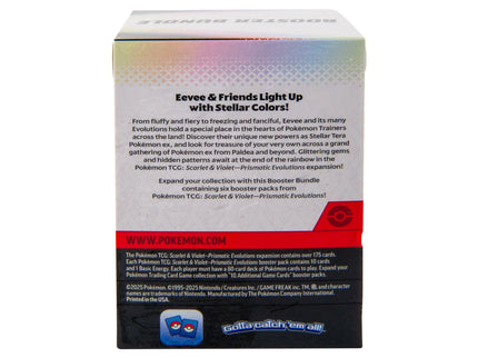 Pokemon TCG: Scarlet & Violet - Prismatic Evolutions Booster Bundle