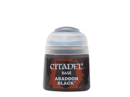 Citadel Base Paint: Abaddon Black (12Ml)