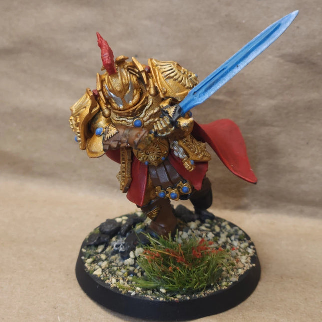 1x Painted Warhammer 40K Custodian Blade Champion