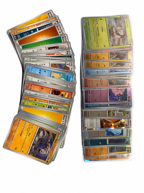 Pokémon TCG LOTE - 25 Holofoil y 50 cartas normales